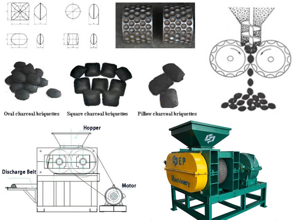 coal briquette machine