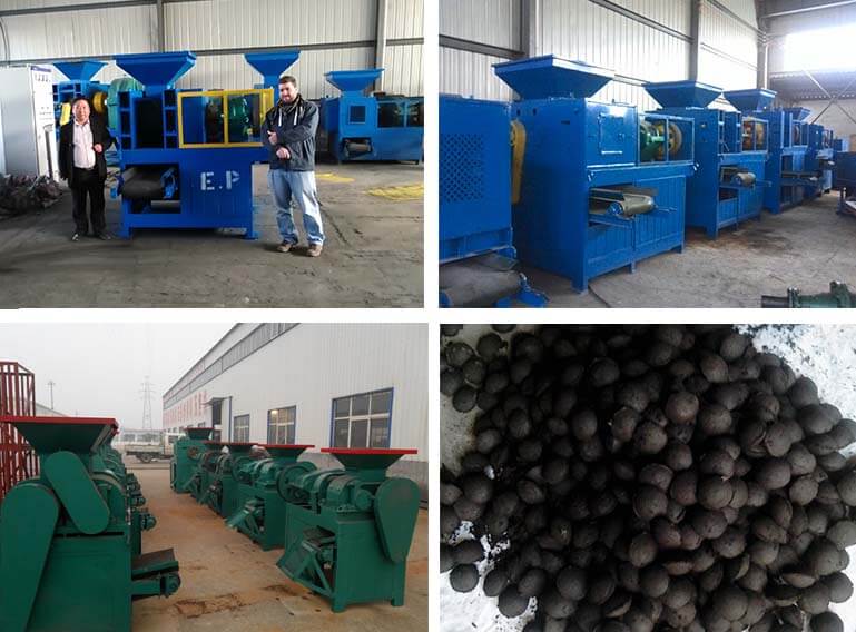 coal briquette machine