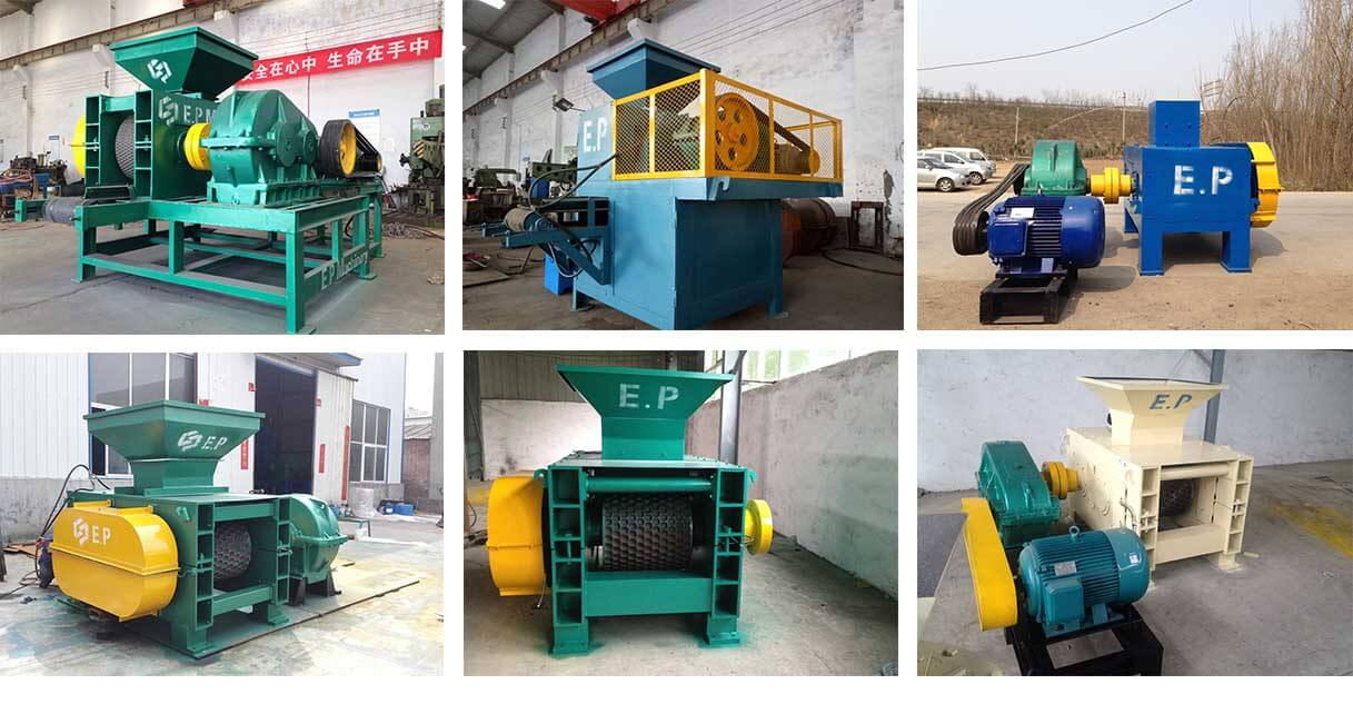 roller briquette machine